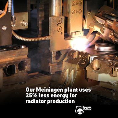 Radiator production Purmo Meiningen laser welding